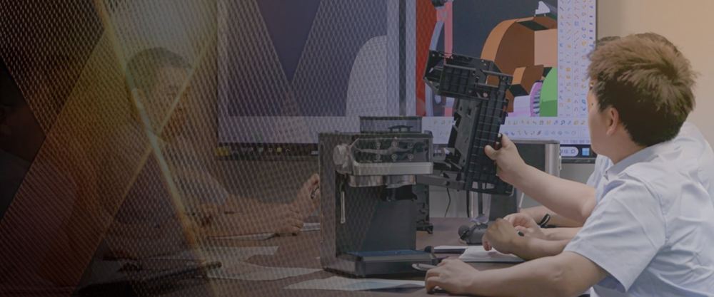 R&D engineers working on a product programme
